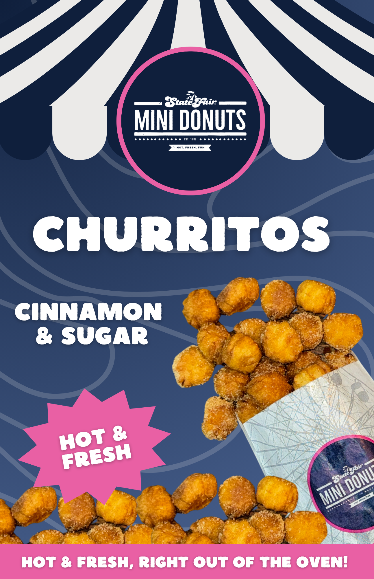 Ambient Counter Top Display for Churritos