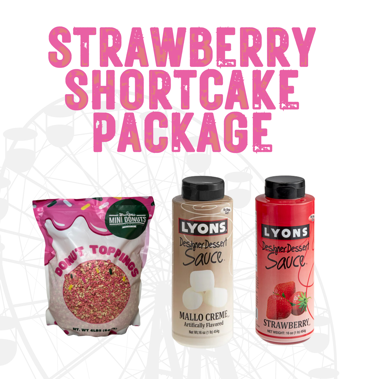 Strawberry Shortcake Recipe Package