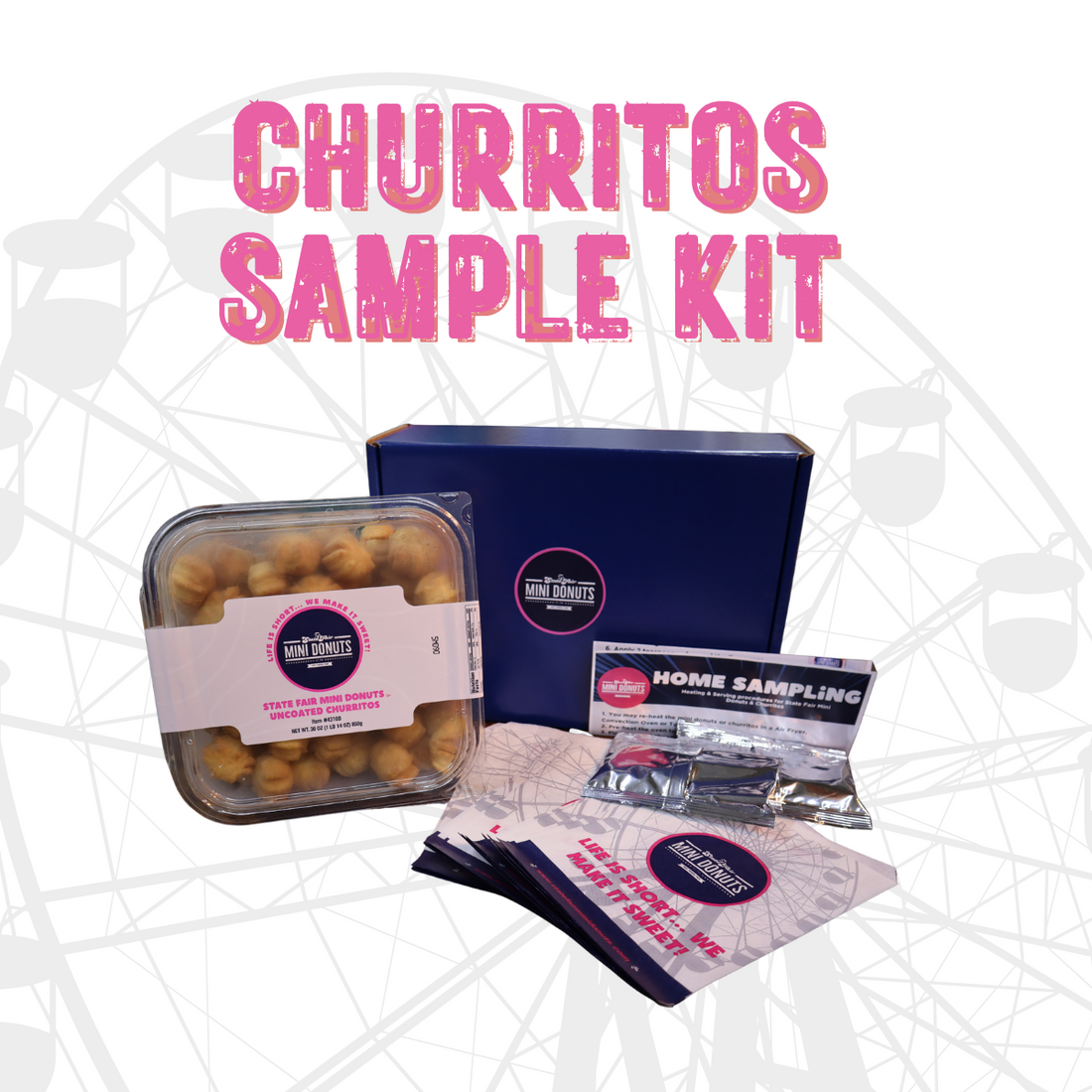 Mini Donut / Churrito Sample Kit – State Fair Mini Donuts