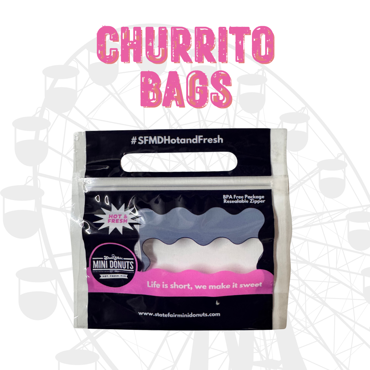 Grab-N-Go Churrito Pouch- 1,000 per case