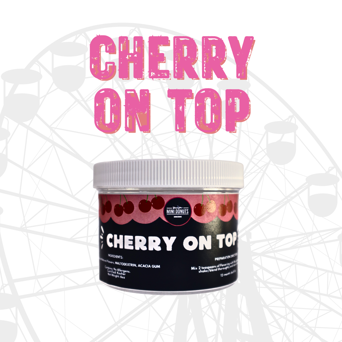 Cherry on Top Flavor Blaster- 6oz Container