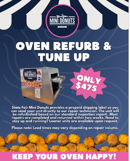 SFMD Oven Refurbish Program