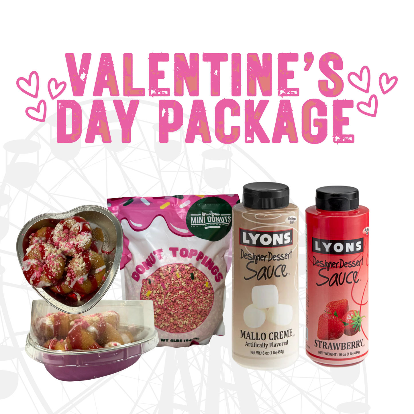 Strawberry Mallo Sundae Package