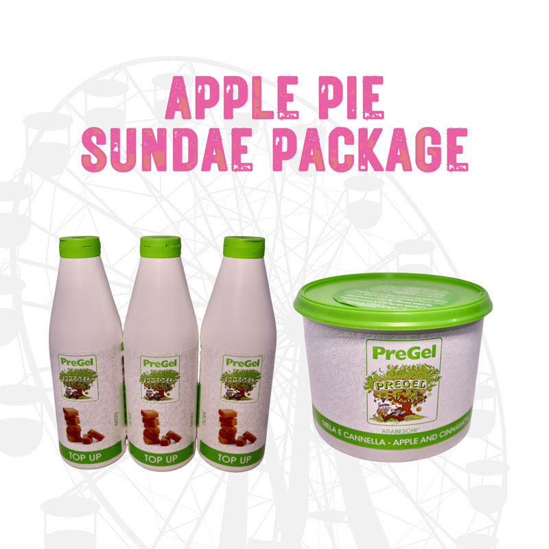 Apple Pie Donut Sundae Recipe Package