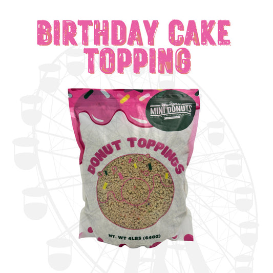 Birthday Cake Donut/Dessert Topping