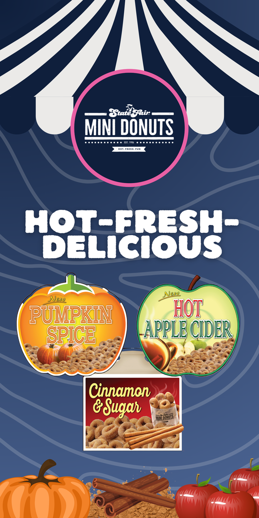 Fall Flavors Counter Sign