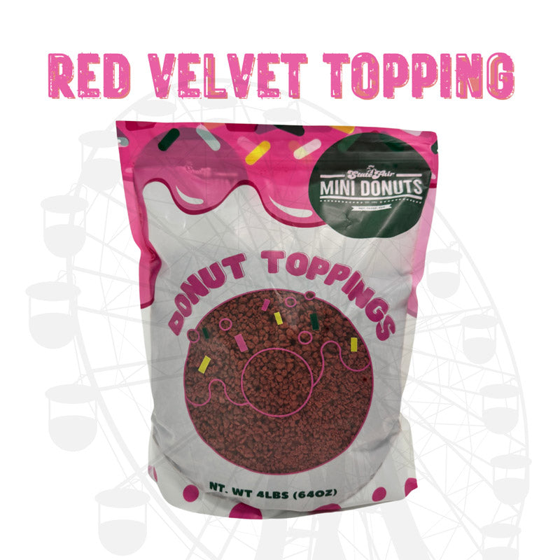 Red Velvet Donut/Dessert Topping